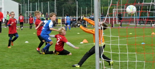 Drana KP starších přípravek U 11 - skupina C FK Jaroměř - FC Slavia Hradec Králové, 29.8.2021, foto: Václav Mlejnek